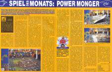 'Powermonger Testbericht' 'Powermonger Testbericht'