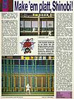 'The Super Shinobi Testbericht' 'The Super Shinobi Testbericht'