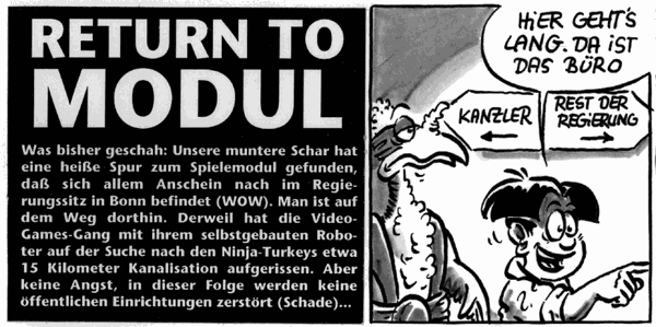 Puter Comics Return to Modul Folge 4