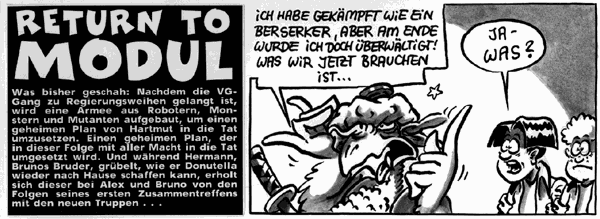 Puter Comics Return to Modul Folge 10