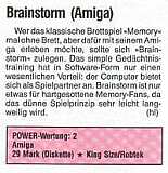 'Brainstorm Testbericht'