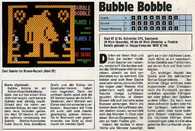 'Bubble Bobble Testbericht'