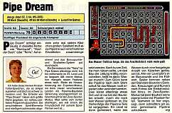 'Pipe Dream Testbericht' 'Pipe Dream Testbericht'