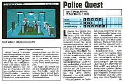 'Police Quest Testbericht'