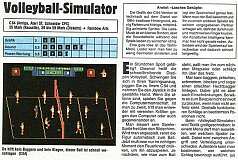 'Volleyball-Simulator Testbericht'
