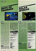 Seite 34: NES Days of Thunder und Solar Jetman Testbericht
