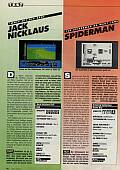 Seite 40: NES Jack Nicklaus und Gameboy Spiderman Testbericht
