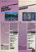 Seite 88: Mega Drive Hard Drivin und Ishido Testbericht