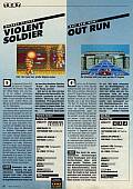 Seite 92: PC-Engine Violent Soldier und Out Run Testbericht