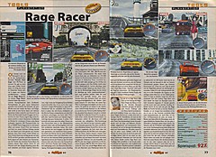 'Rage Racer Testbericht'