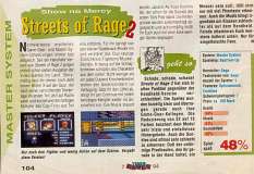 'Streets of Rage 2 Testbericht'